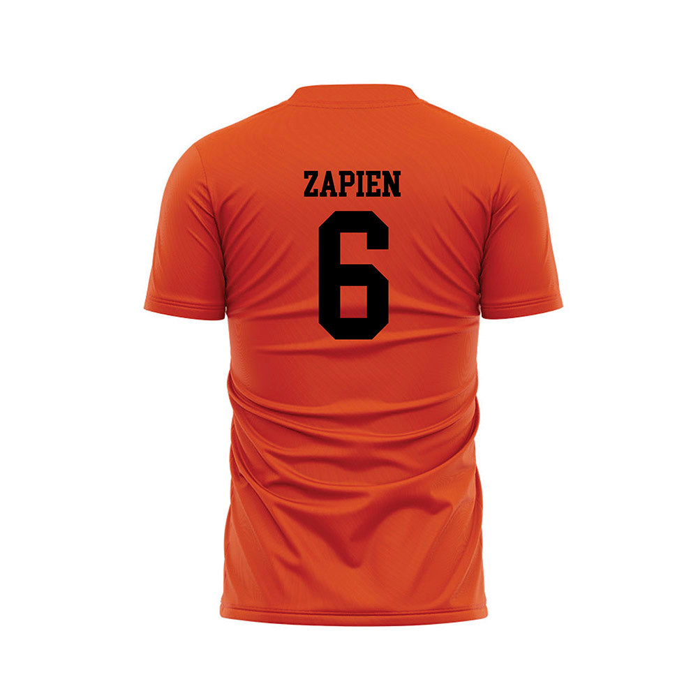 Oregon State - NCAA Men's Soccer : Jacob Zapien - Orange Soccer Jersey-1