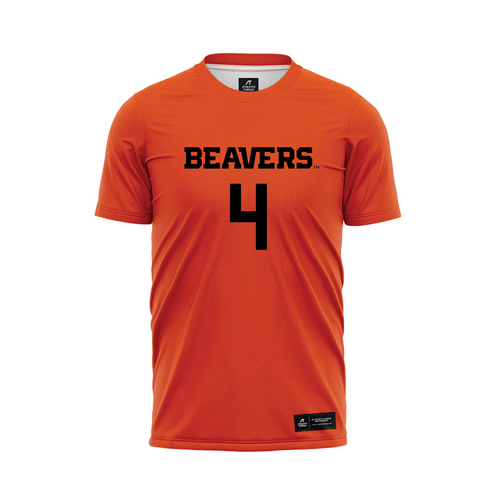 Oregon State - NCAA Men's Soccer : Oriol Vidal - Orange Soccer Jersey-0