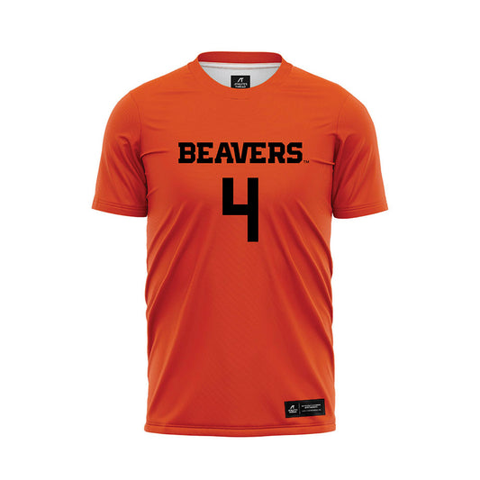 Oregon State - NCAA Men's Soccer : Oriol Vidal - Orange Soccer Jersey-0
