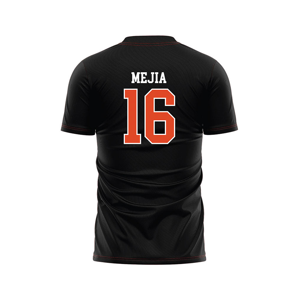 Oregon State - NCAA Women's Soccer : Nathalie Mejia - Black Soccer Jersey-1