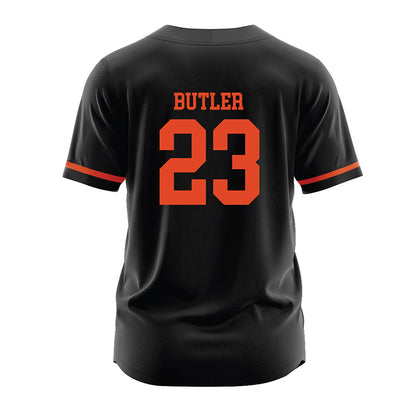 Oregon State - NCAA Softball : Jaeya Butler - Black Jersey-1