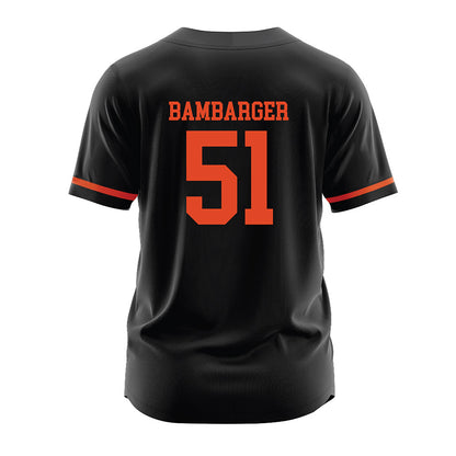 Oregon State - NCAA Softball : Paige Bambarger - Black Jersey-1
