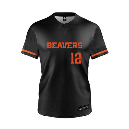 Oregon State - NCAA Softball : Camryn Knight - Black Jersey-0