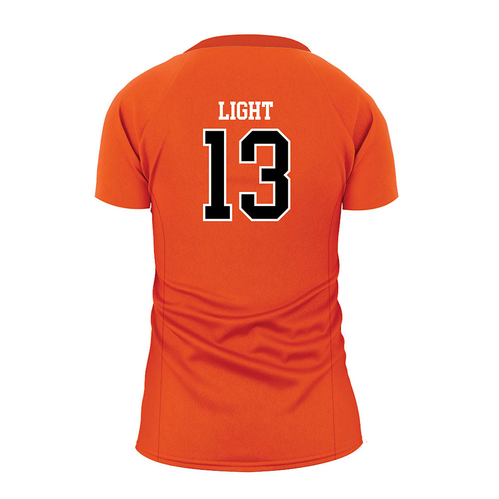Oregon State - NCAA Women's Volleyball : Vivian Light - Orange Volleyball Jersey-1