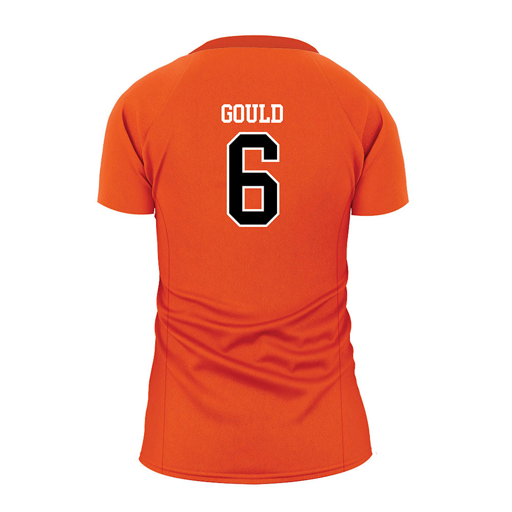 Oregon State - NCAA Women's Volleyball : Bridget Gould - Orange Volleyball Jersey-1