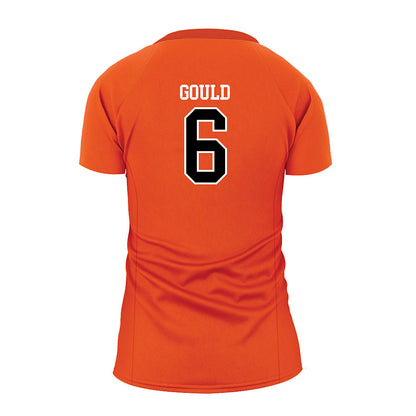 Oregon State - NCAA Women's Volleyball : Bridget Gould - Orange Volleyball Jersey-1
