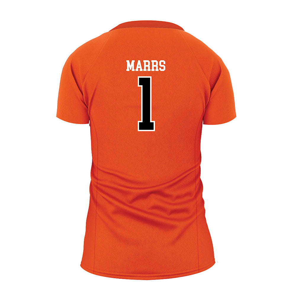 Oregon State - NCAA Women's Volleyball : Alana Marrs - Orange Volleyball Jersey-1