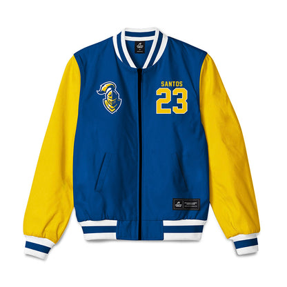 Neumann - NCAA Men's Volleyball : Javier Santos - Bomber Jacket-1