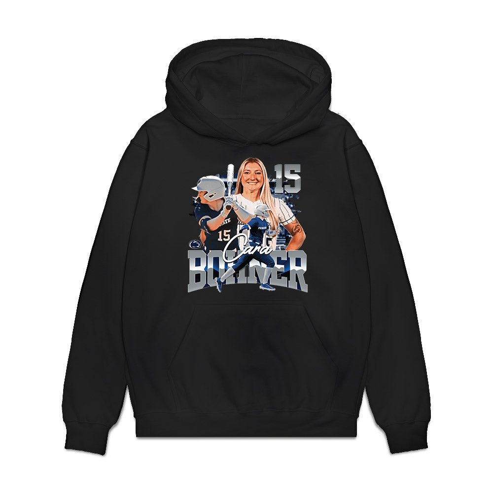 Penn State - NCAA Softball : Cara Bohner - Collage Premium Hooded Sweatshirt-0