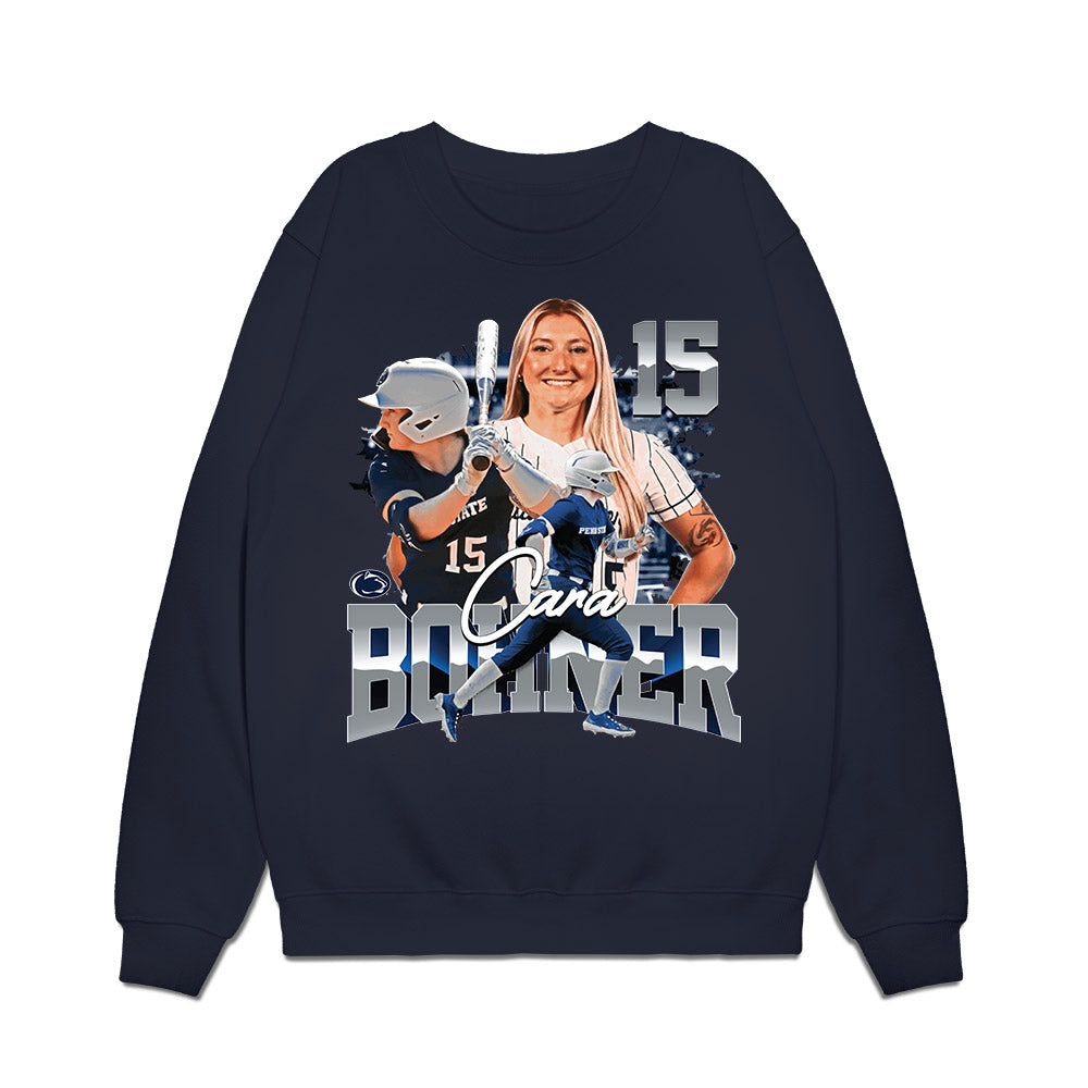 Penn State - NCAA Softball : Cara Bohner - Collage Premium Crewneck Sweatshirt-0