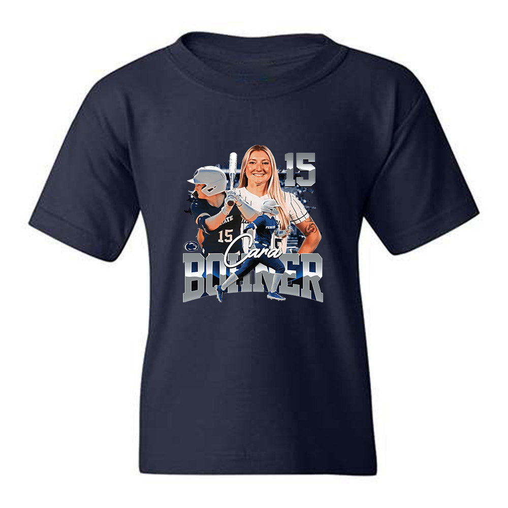 Penn State - NCAA Softball : Cara Bohner - Collage Youth T-Shirt-0