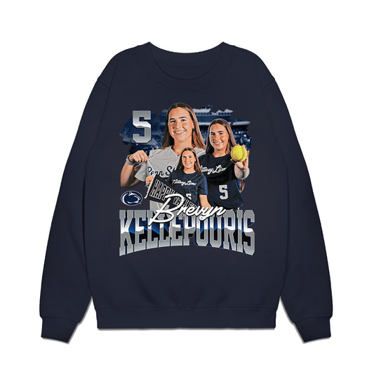 Penn State - NCAA Softball : Brevyn Kellepouris - Collage Premium Crewneck Sweatshirt-0