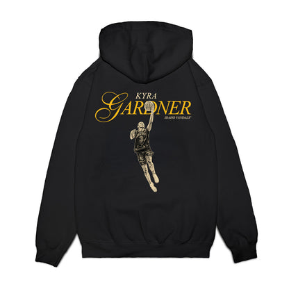 Idaho - NCAA Women's Basketball : Kyra Gardner - Legacy Premium Hooded Sweatshirt-1