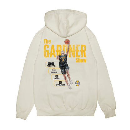 Idaho - NCAA Women's Basketball : Kyra Gardner - The Gardner Show Premium Hooded Sweatshirt-1