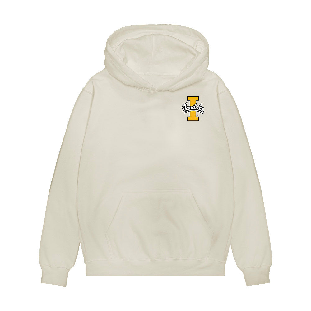Idaho - NCAA Women's Basketball : Kyra Gardner - The Gardner Show Premium Hooded Sweatshirt-0