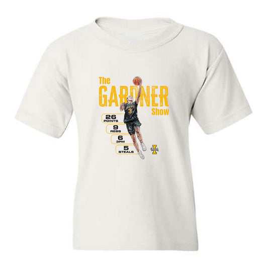 Idaho - NCAA Women's Basketball : Kyra Gardner - The Gardner Show Youth T-Shirt-0