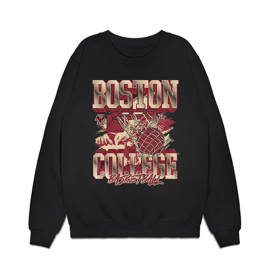 Boston College - NCAA Men's Basketball : Colby Duggan - Vintage Basketball Premium Crewneck Sweatshirt-0