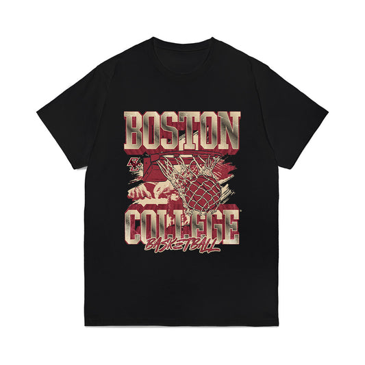 Boston College - NCAA Men's Basketball : Akbar Waheed III - Vintage Basketball Comfort Colors T-Shirt-0