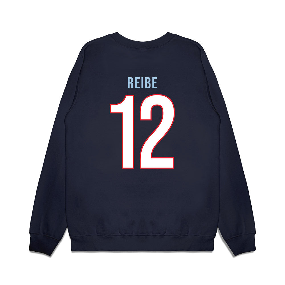 UConn - NCAA Men's Basketball : Eric Reibe - Vintage Shersey Premium Crewneck Sweatshirt-1