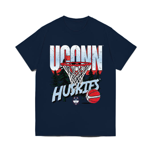 UConn - NCAA Women's Basketball : Caroline Ducharme - Vintage Shersey Comfort Colors T-Shirt-0