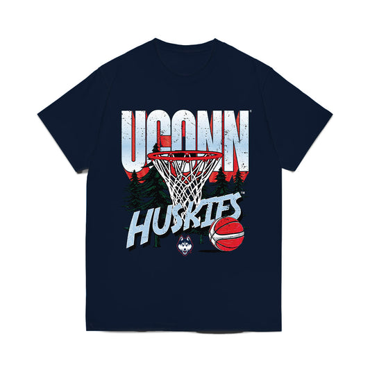 UConn - NCAA Men's Basketball : Jacob Ross - Vintage Shersey Comfort Colors T-Shirt-0