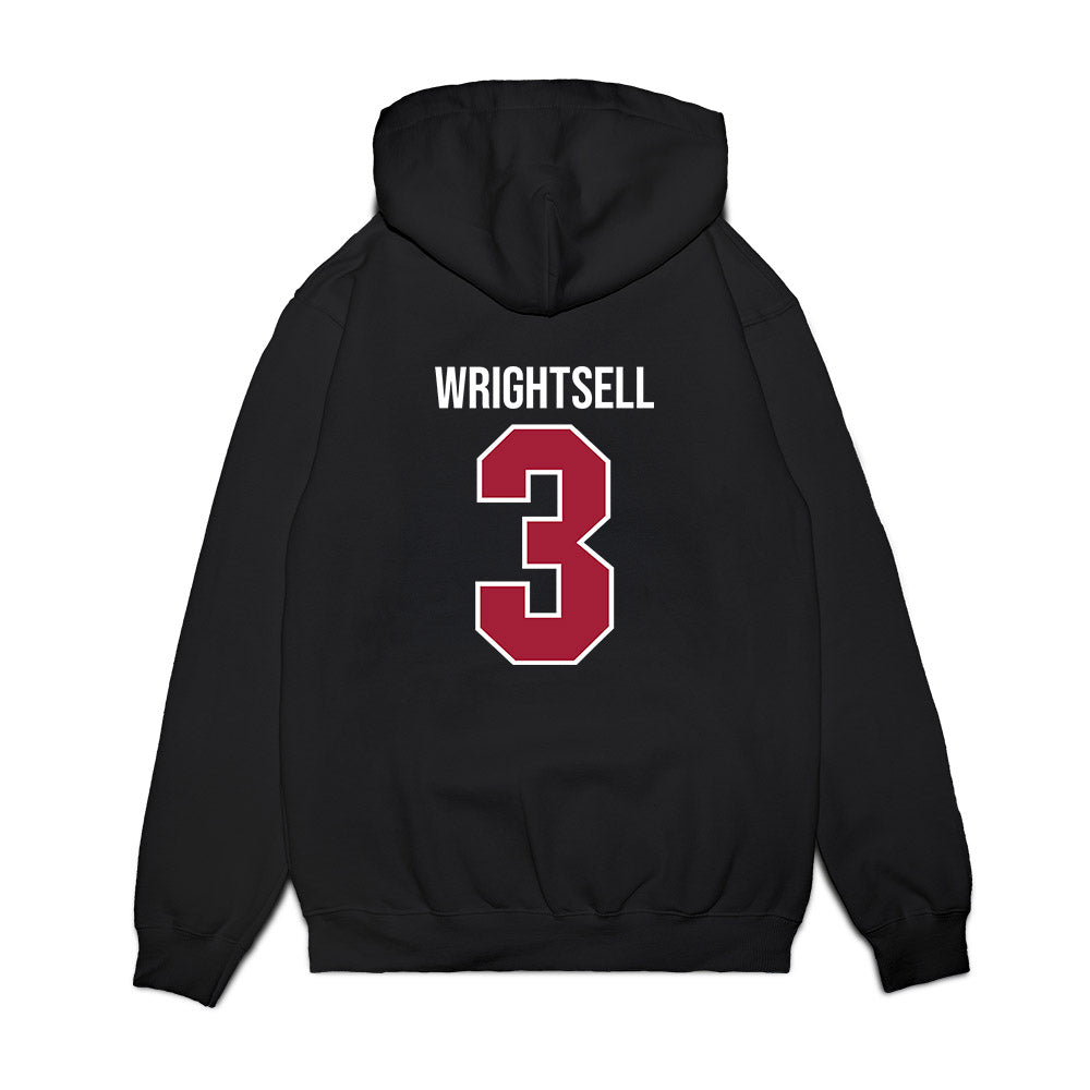 Alabama - NCAA Men's Basketball : Latrell Wrightsell - Crimson Tide Shersey Premium Hooded Sweatshirt-1