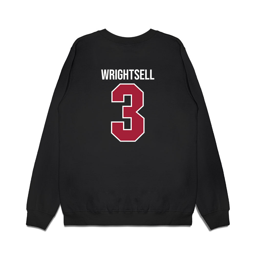 Alabama - NCAA Men's Basketball : Latrell Wrightsell - Crimson Tide Shersey Premium Crewneck Sweatshirt-1