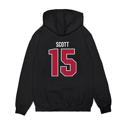 Alabama - NCAA Women's Basketball : Ta'Mia Scott - Crimson Tide Shersey Premium Hooded Sweatshirt-1
