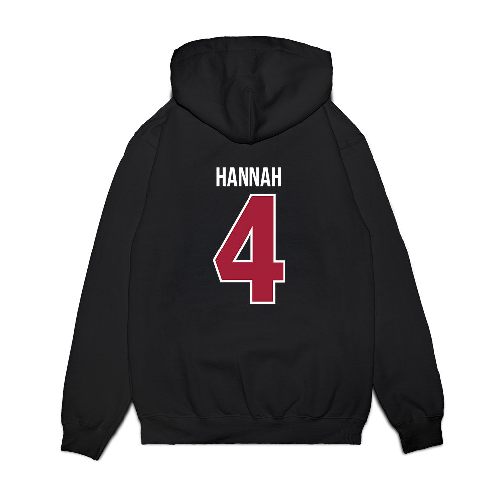 Alabama - NCAA Men's Basketball : Davion Hannah - Crimson Tide Shersey Premium Hooded Sweatshirt-1