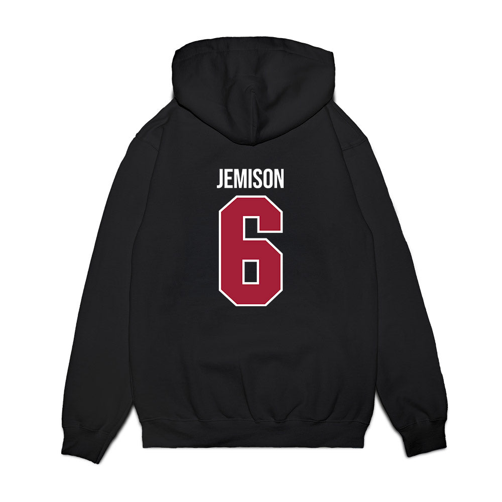 Alabama - NCAA Men's Basketball : London Jemison - Crimson Tide Shersey Premium Hooded Sweatshirt-1