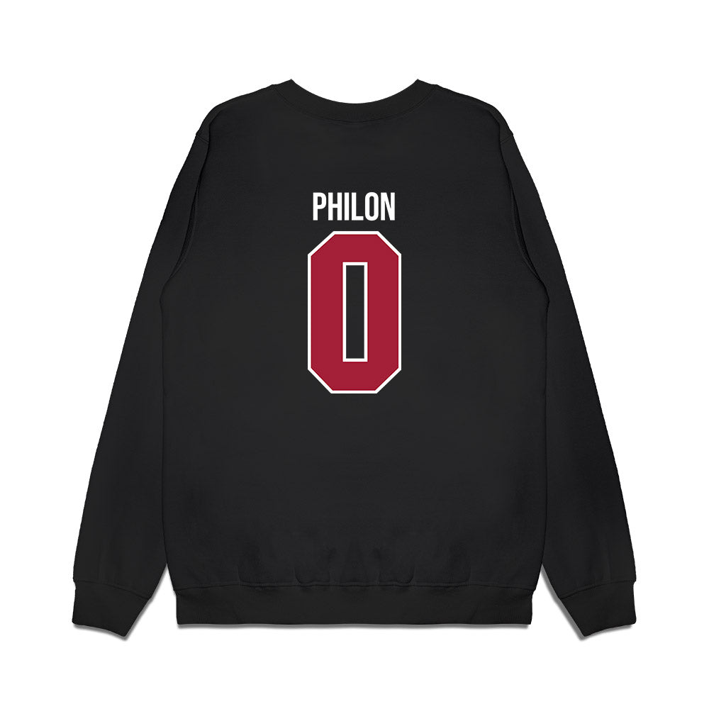 Alabama - NCAA Men's Basketball : Labaron Philon - Crimson Tide Shersey Premium Crewneck Sweatshirt-1