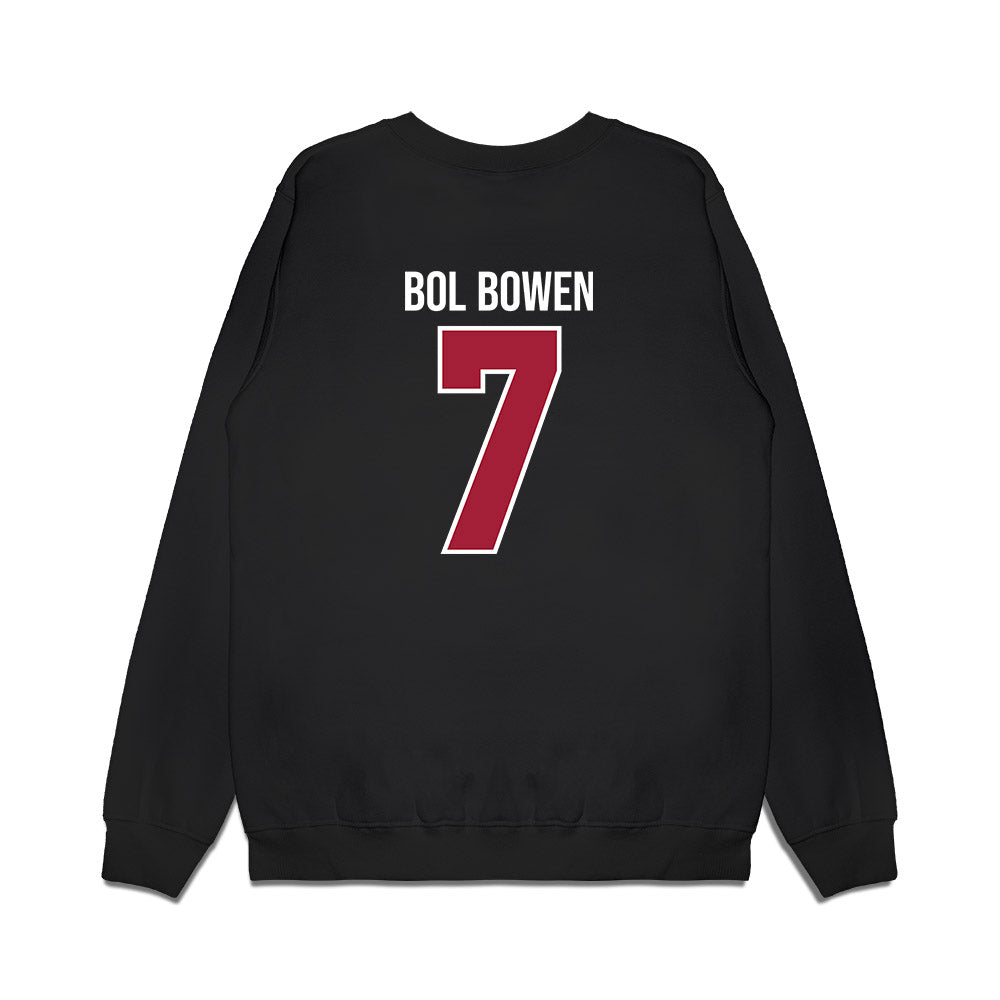 Alabama - NCAA Men's Basketball : Taylor Bol Bowen - Crimson Tide Shersey Premium Crewneck Sweatshirt-1
