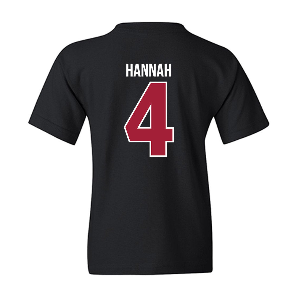 Alabama - NCAA Men's Basketball : Davion Hannah - Crimson Tide Shersey Youth T-Shirt-1
