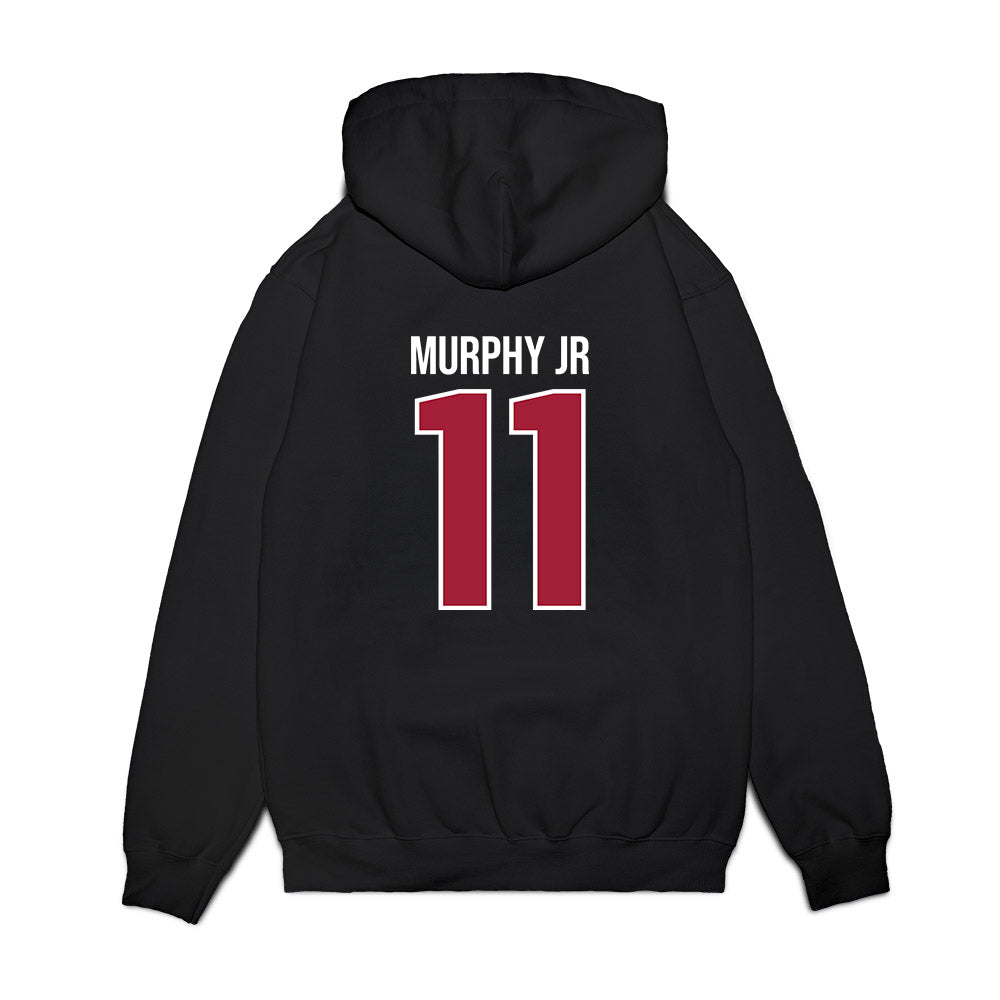 Alabama - NCAA Men's Basketball : Preston Murphy Jr - Crimson Tide Shersey Premium Hooded Sweatshirt-1