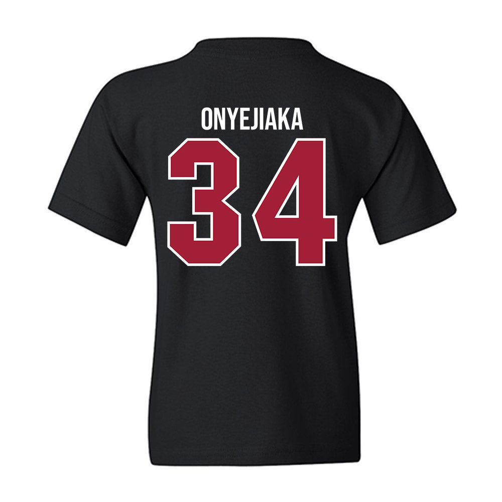 Alabama - NCAA Men's Basketball : Collins Onyejiaka - Crimson Tide Shersey Youth T-Shirt-1