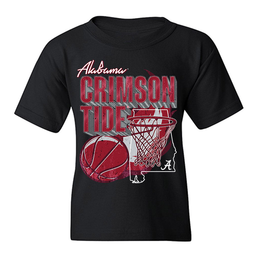 Alabama - NCAA Men's Basketball : Aiden Sherrell - Crimson Tide Shersey Youth T-Shirt-0
