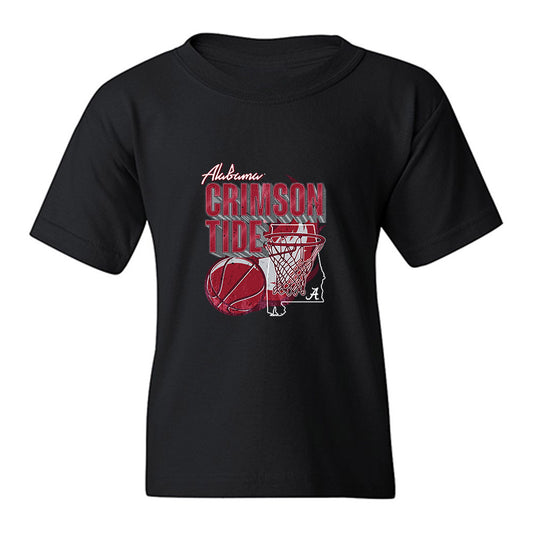 Alabama - NCAA Women's Basketball : Ta'Mia Scott - Crimson Tide Shersey Youth T-Shirt-0