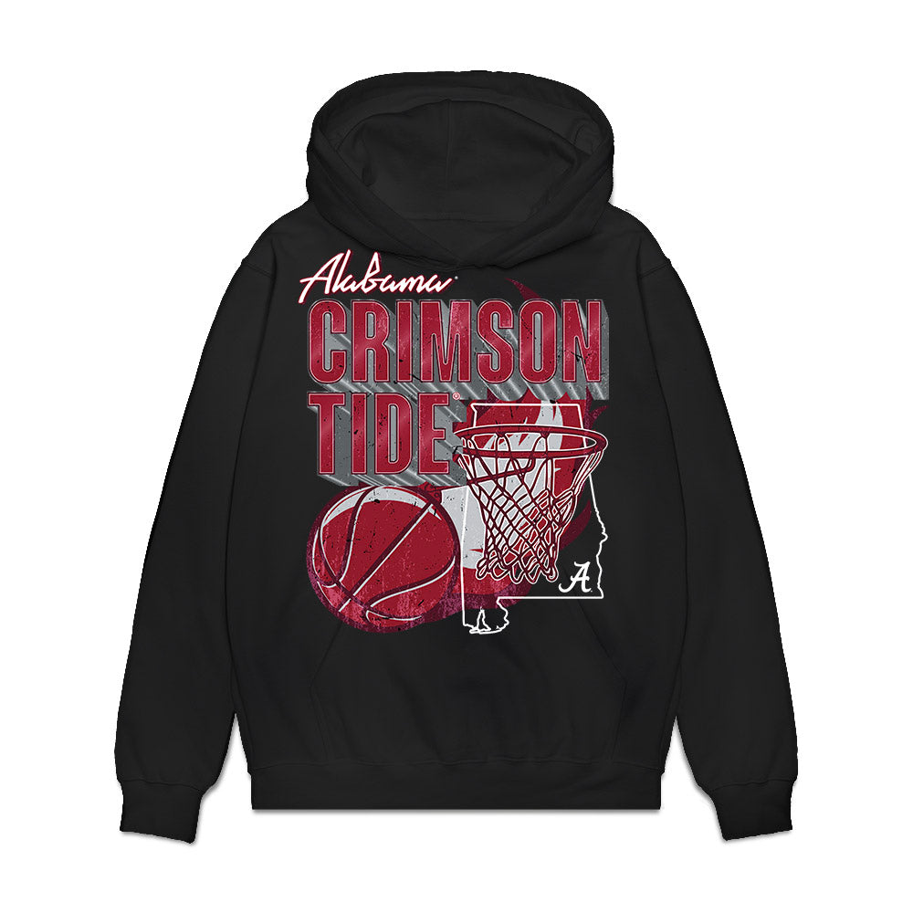 Alabama - NCAA Men's Basketball : Amari Allen - Crimson Tide Shersey Premium Hooded Sweatshirt-0