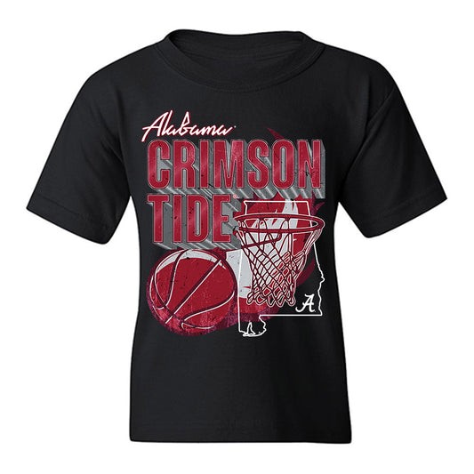 Alabama - NCAA Men's Basketball : Noah Williamson - Crimson Tide Shersey Youth T-Shirt-0