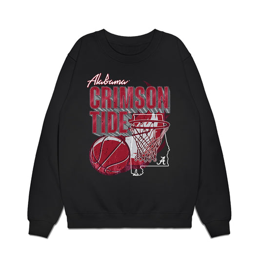 Alabama - NCAA Men's Basketball : London Jemison - Crimson Tide Shersey Premium Crewneck Sweatshirt-0