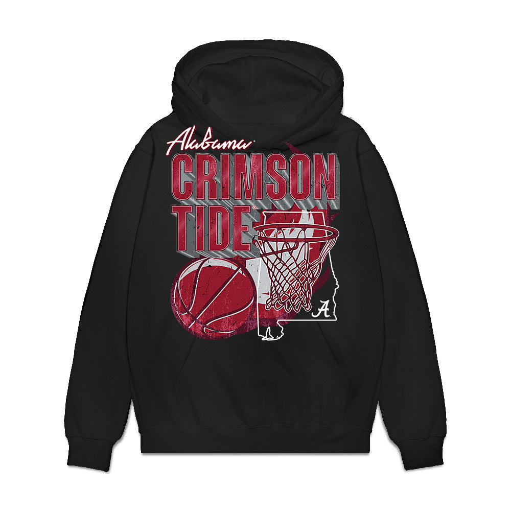 Alabama - NCAA Men's Basketball : Mark Sears - Crimson Tide Shersey Premium Hooded Sweatshirt-0