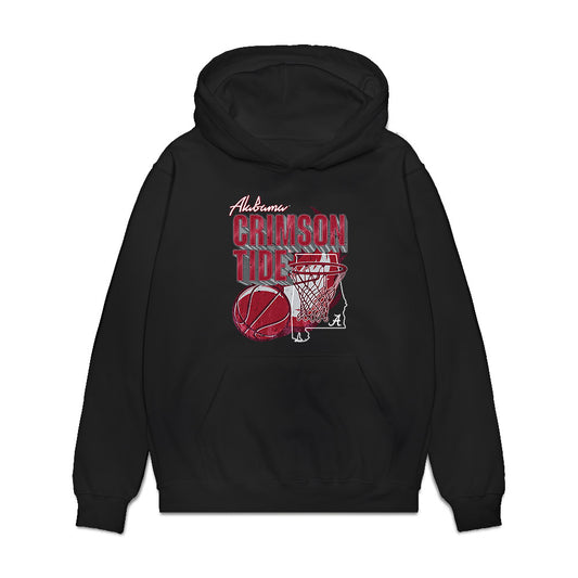 Alabama - NCAA Men's Basketball : Aiden Sherrell - Crimson Tide Shersey Premium Hooded Sweatshirt-0
