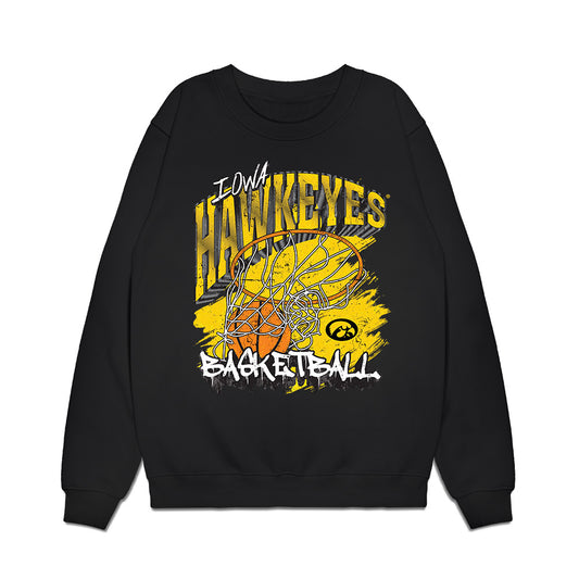 Iowa - NCAA Men's Basketball : Brendan Hausen - Hawkeyes Sherseys Premium Crewneck Sweatshirt-0
