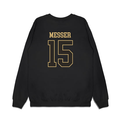 Vanderbilt - NCAA Men's Basketball : Coleson Messer - Commodores Shersey Premium Crewneck Sweatshirt-1