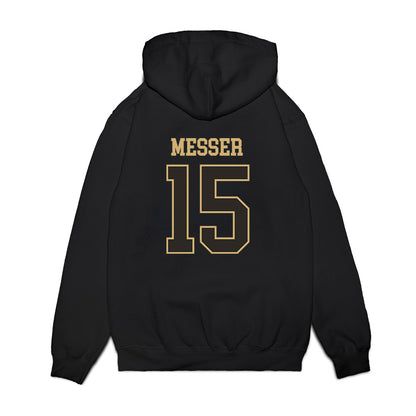 Vanderbilt - NCAA Men's Basketball : Coleson Messer - Commodores Shersey Premium Hooded Sweatshirt-1