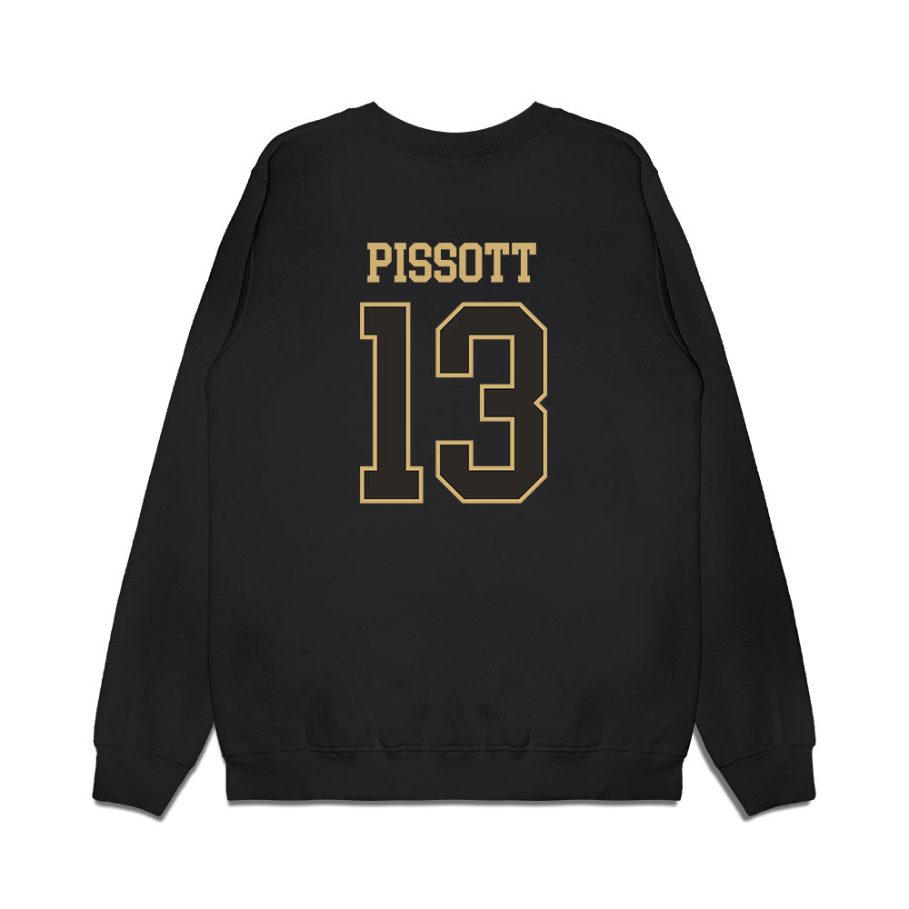 Vanderbilt - NCAA Women's Basketball : Justine Pissott - Commodores Shersey Premium Crewneck Sweatshirt-1