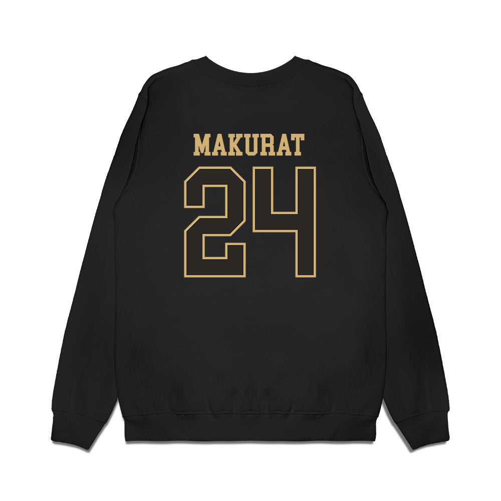 Vanderbilt - NCAA Women's Basketball : Agata Makurat - Commodores Shersey Premium Crewneck Sweatshirt-1