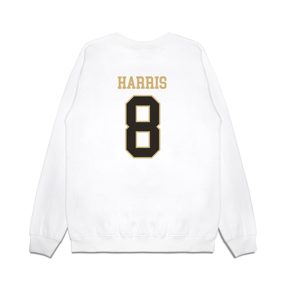 Vanderbilt - NCAA Men's Basketball : Tyler Harris - Commodores Shersey Premium Crewneck Sweatshirt-1