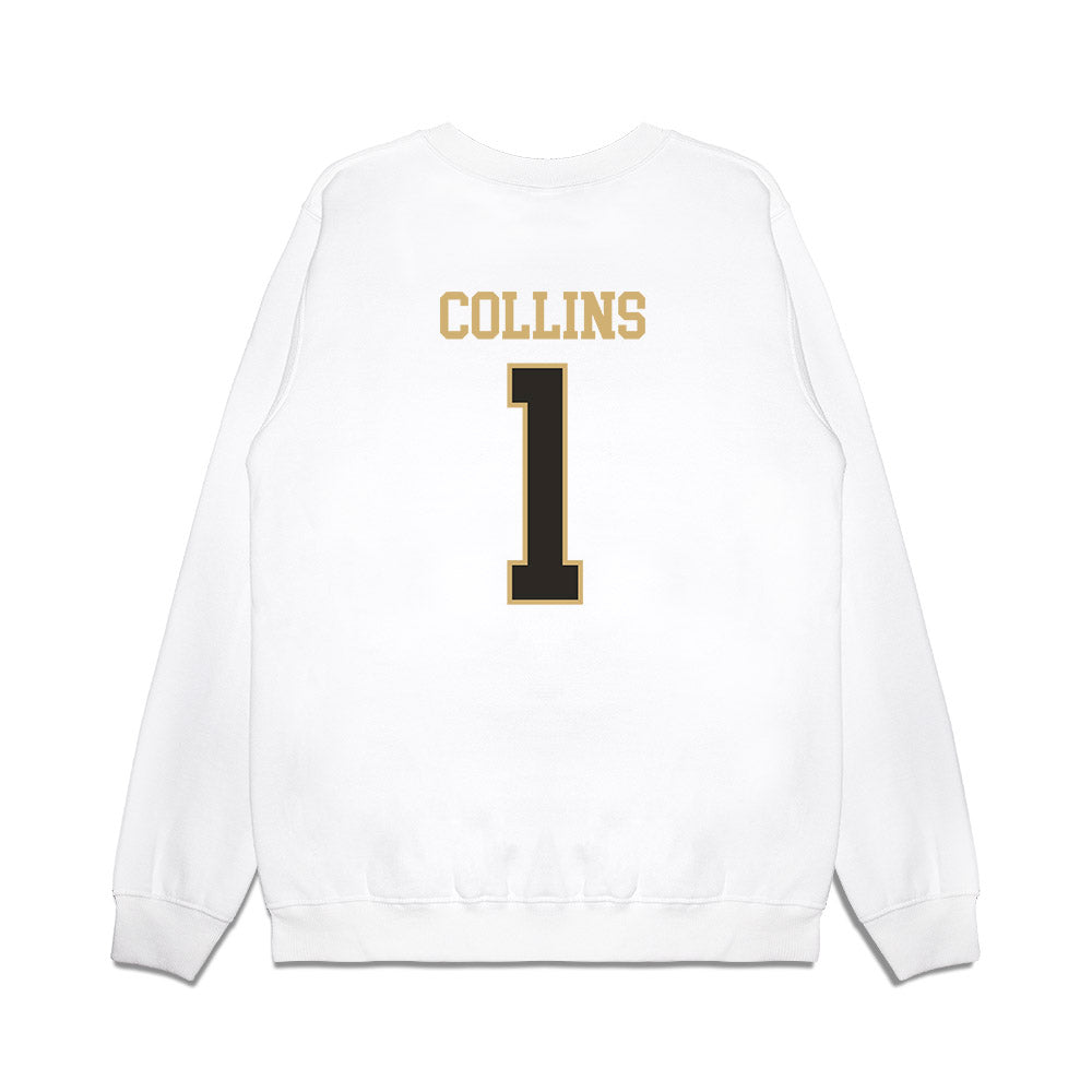 Vanderbilt - NCAA Men's Basketball : Frankie Collins - Commodores Shersey Premium Crewneck Sweatshirt-1