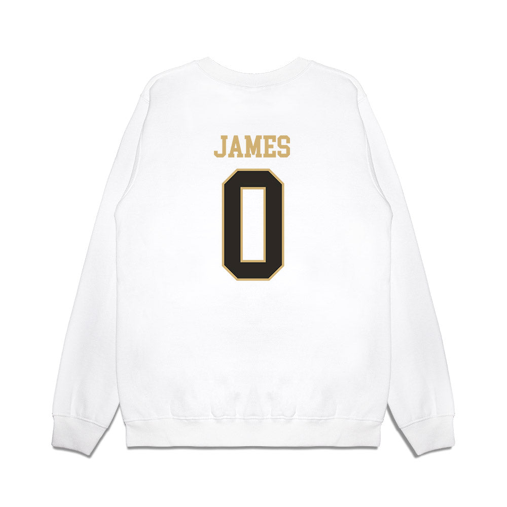 Vanderbilt - NCAA Men's Basketball : Michael James - Commodores Shersey Premium Crewneck Sweatshirt-1